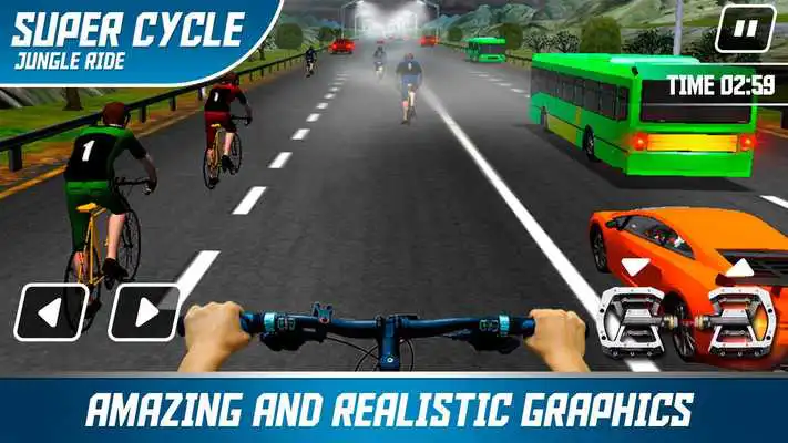 Play Super Cycle Jungle Rider