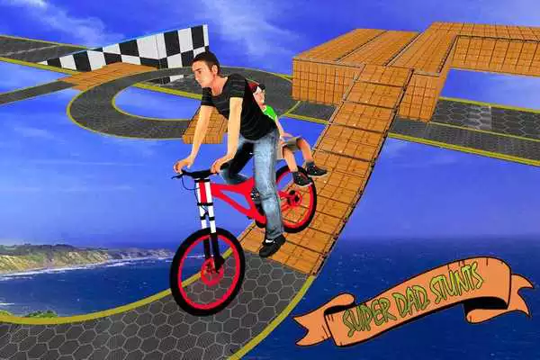 Play Super Dad BMX Bicycle Stunts Play Super Dad BMX Bicycle Stunts