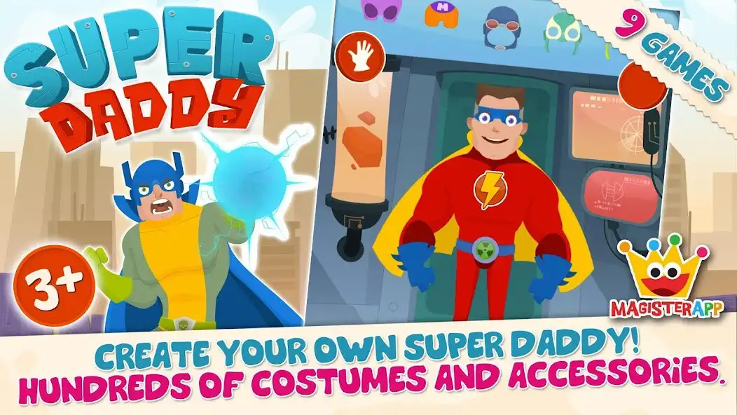 Play Super Daddy - Dress Up a Hero  and enjoy Super Daddy - Dress Up a Hero with UptoPlay
