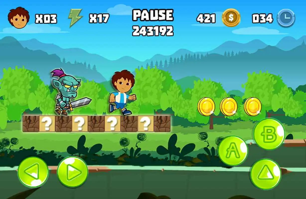 Play Super Diego Go