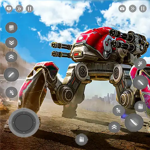 Play Super Dino Robots War Rampage APK