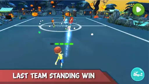 Play Super Dodgeball.io as an online game Super Dodgeball.io with UptoPlay