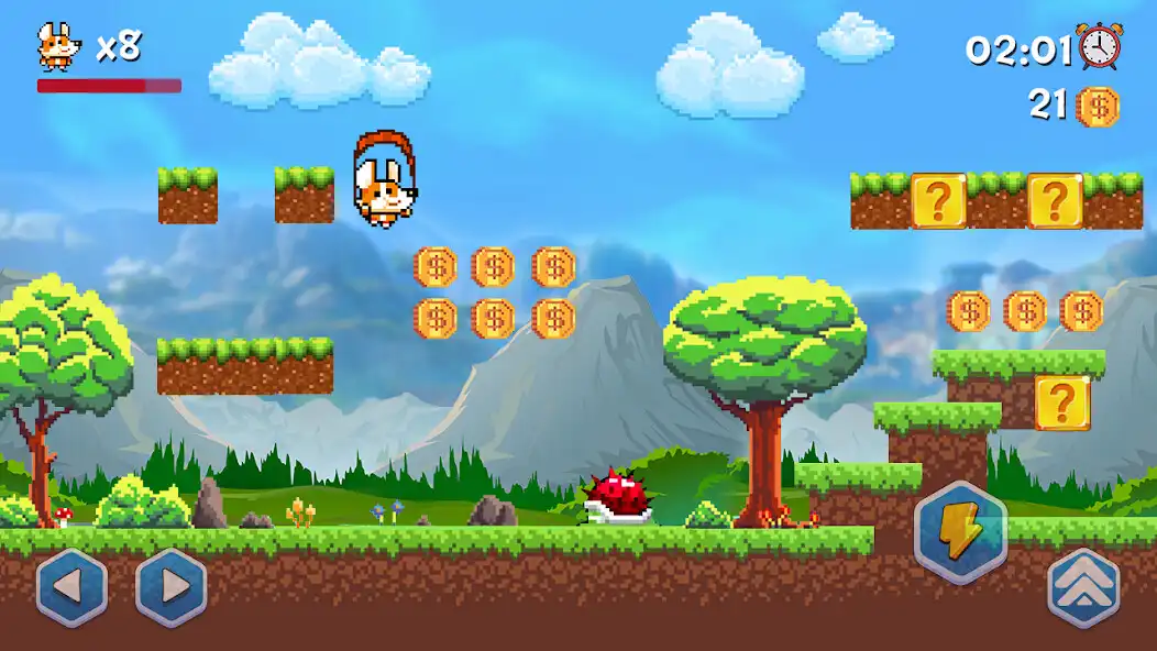 Play Super Dog Run Jump Racing Game as an online game Super Dog Run Jump Racing Game with UptoPlay