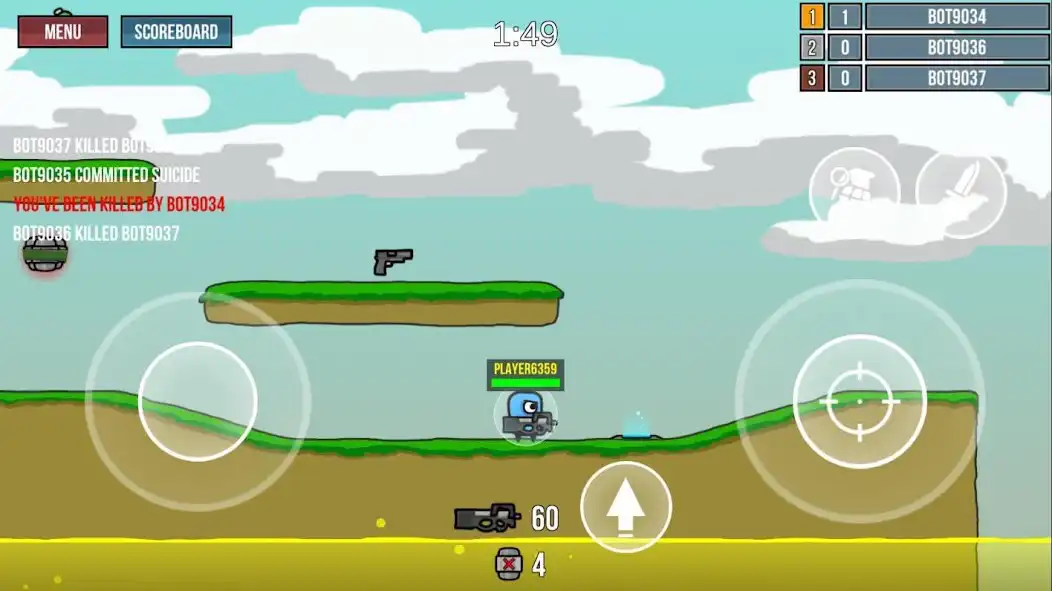 Play Super Dooper Shooter as an online game Super Dooper Shooter with UptoPlay