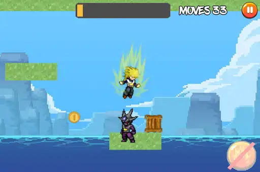 Play Super Dragon Fighter Dash Z 2 as an online game Super Dragon Fighter Dash Z 2 with UptoPlay