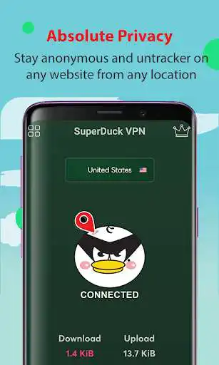 Play SuperDuck VPN as an online game SuperDuck VPN with UptoPlay