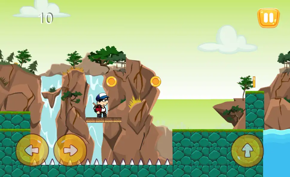 Play Super Dude - Jungle Adventures as an online game Super Dude - Jungle Adventures with UptoPlay