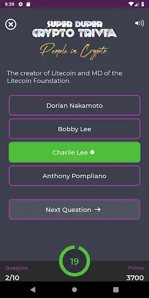Play SUPER DUPER CRYPTO TRIVIA as an online game SUPER DUPER CRYPTO TRIVIA with UptoPlay