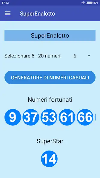 Play SuperEnalotto SiVinceTutto as an online game SuperEnalotto SiVinceTutto with UptoPlay