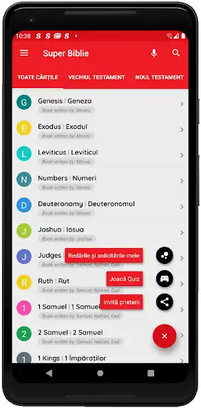 Play Super English  Romanian Bible as an online game Super English  Romanian Bible with UptoPlay