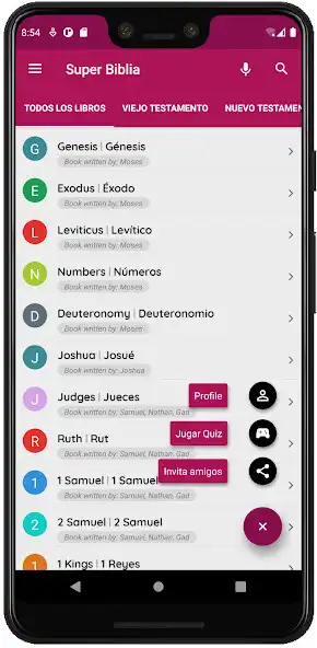Play Super English  Spanish Bible as an online game Super English  Spanish Bible with UptoPlay
