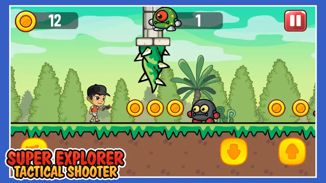 Play Super Explorer - Shooter  and enjoy Super Explorer - Shooter with UptoPlay