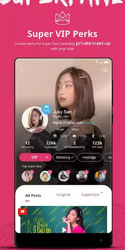 Play Superfanz: Social Fan Club!  and enjoy Superfanz: Social Fan Club! with UptoPlay