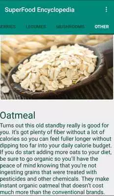 Play SuperFood Encyclopedia
