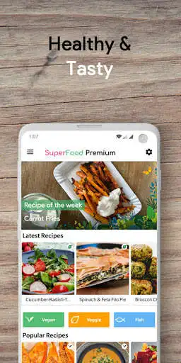 Play SuperFood - Healthy Recipes  and enjoy SuperFood - Healthy Recipes with UptoPlay