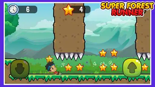 Play Super Forest Runner as an online game Super Forest Runner with UptoPlay