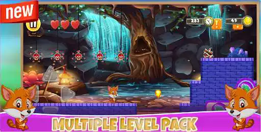 Play Super Fox World Game: Jungle Adventures Run FREE as an online game Super Fox World Game: Jungle Adventures Run FREE with UptoPlay