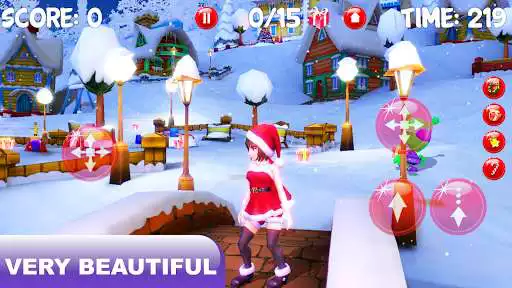 Play Super Gift Girl Adventure Game