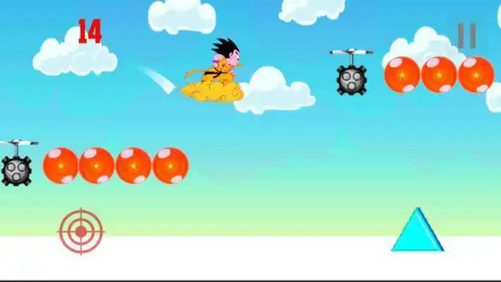 Play Super Goku Flying Adventures