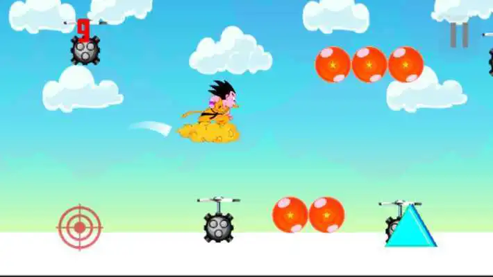 Play Super Goku Flying Adventures