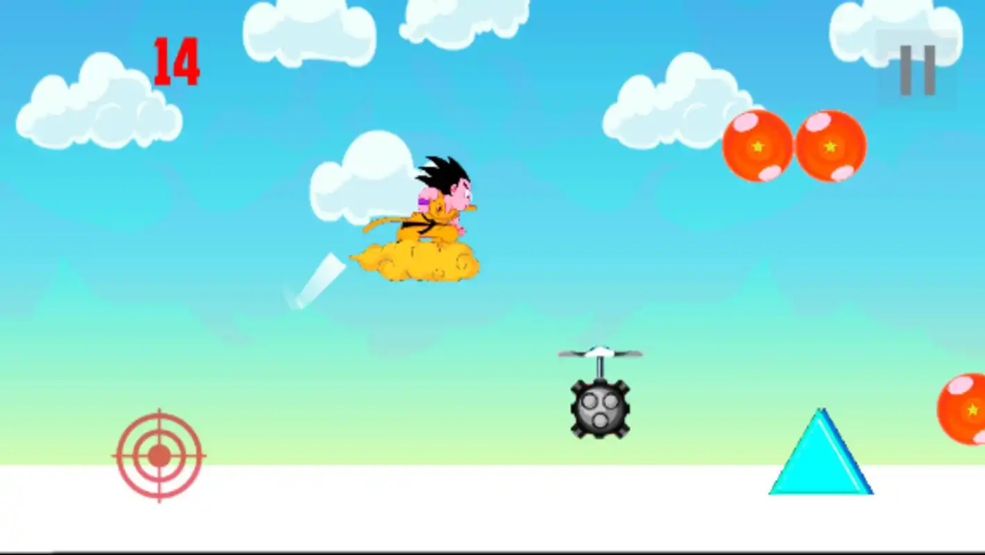 Play Super Goku Flying Adventures