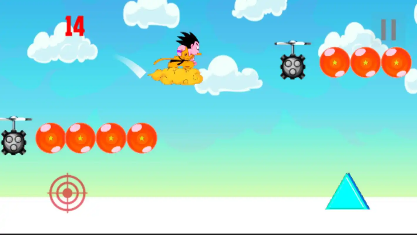 Play Super Goku Flying Adventures