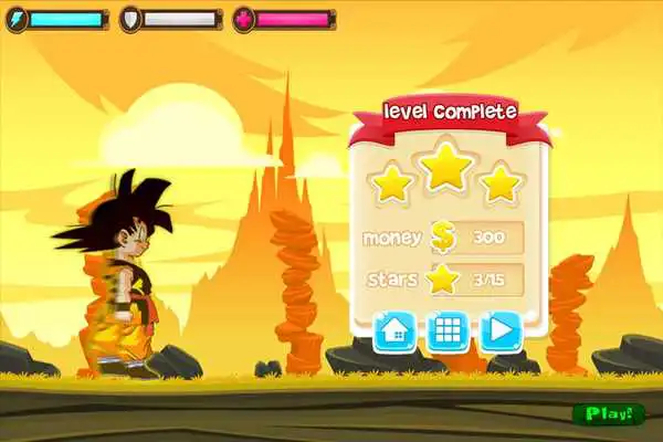 Play Super Goku Running Adventure