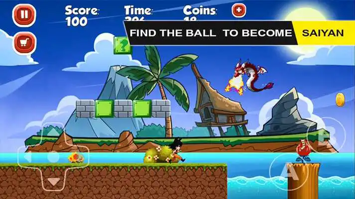 Play Super Goku : Saiyan Fight