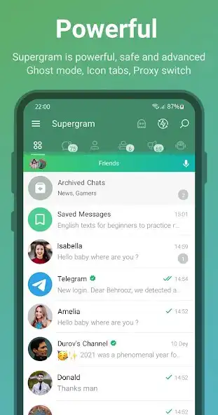 Play Supergram Messenger  and enjoy Supergram Messenger with UptoPlay