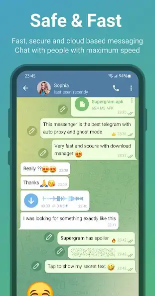 Play Supergram Messenger as an online game Supergram Messenger with UptoPlay
