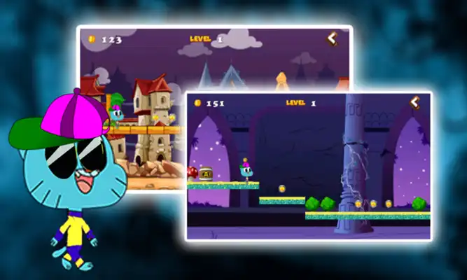 Play Super Gumball Run World
