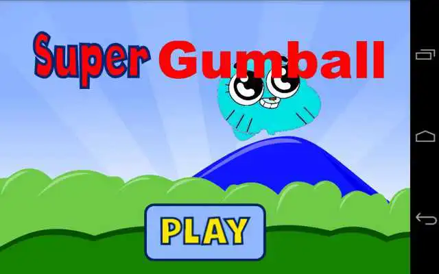 Play Super gum run ball