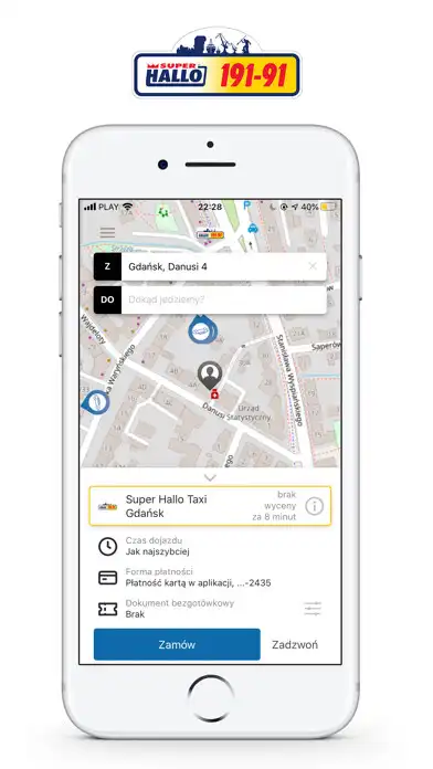 Play Super Hallo Taxi Gdańsk as an online game Super Hallo Taxi Gdańsk with UptoPlay