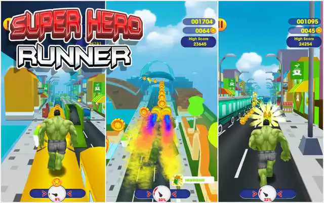 Play Super Hero 3D Subway Runner