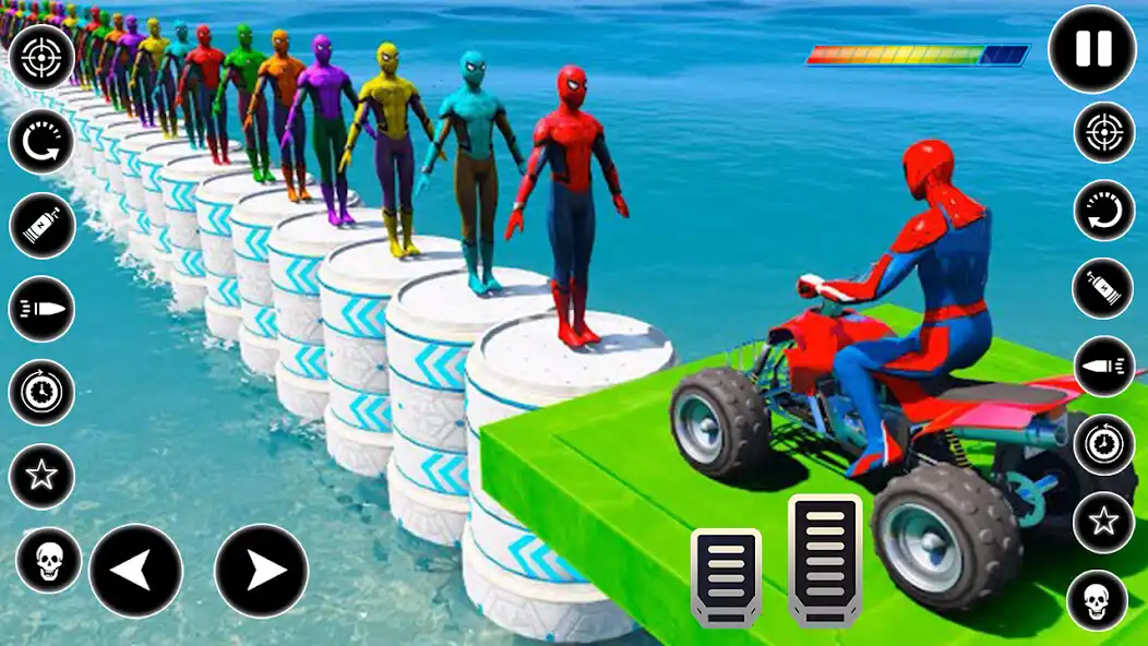 Play Superhero Atv Quad Bike Game  and enjoy Superhero Atv Quad Bike Game with UptoPlay
