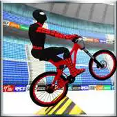 Free play online superhero BMX bicycle stunts track APK Free play online superhero BMX bicycle stunts track APK