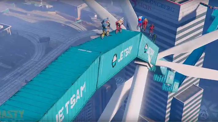 Play Super Hero BMX Racing: Stunt Racing Games 2018