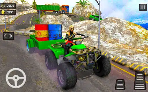 Play Superhero Cargo Delivery Transporter Bike 3D  and enjoy Superhero Cargo Delivery Transporter Bike 3D with UptoPlay