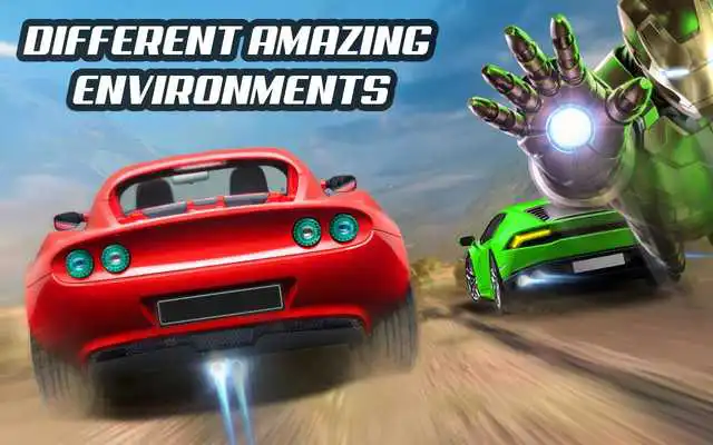 Play Superhero Car Racing: Drive Car, Bus  Motorcycle