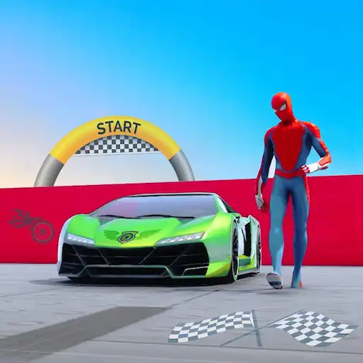 Play Superhero Car Stunt Racing APK