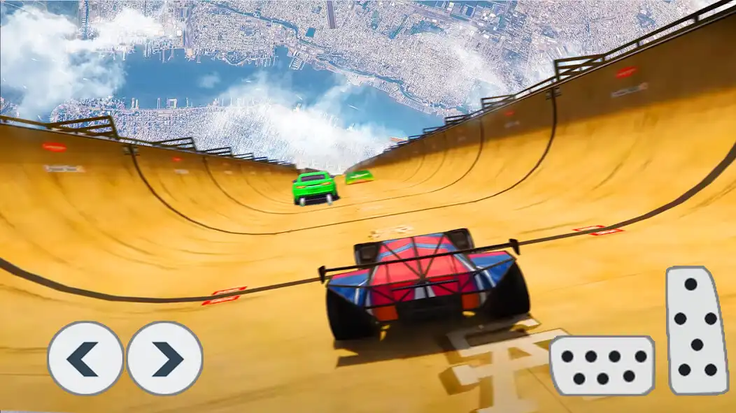 Play Superhero Car Stunts Racing as an online game Superhero Car Stunts Racing with UptoPlay