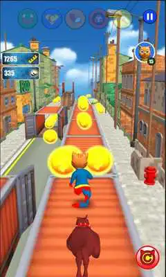 Play Super Hero Cat Run Play Super Hero Cat Run
