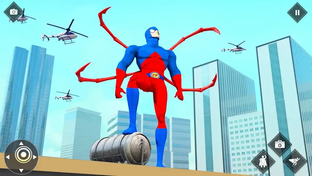 Play Superhero City Rescue Mission as an online game Superhero City Rescue Mission with UptoPlay