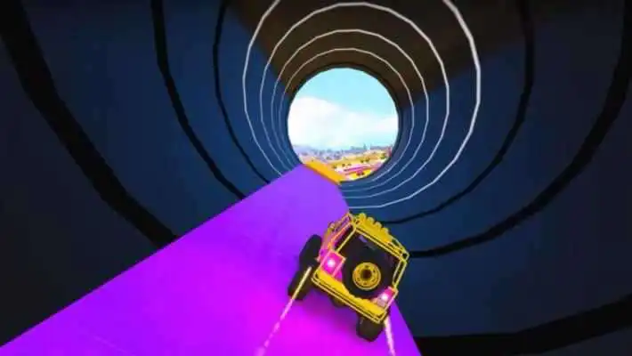 Play Superhero coastal jeep racing adventure
