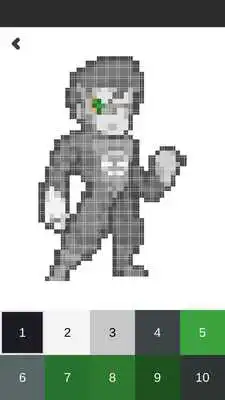 Play SuperHero Color By Number: SuperHero Coloring Book