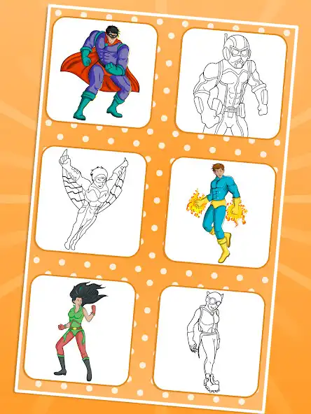 Play Superhero Coloring Pages Play Superhero Coloring Pages