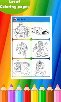 Play Superhero Coloring Pages Play Superhero Coloring Pages