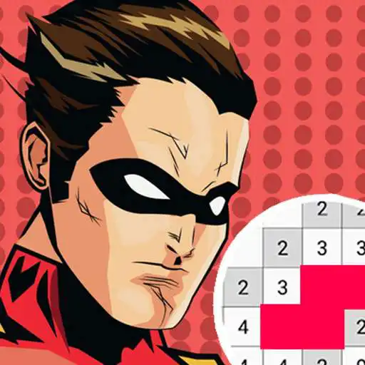 Play Superhero Coloring Pixel Art Color By Number APK Play Superhero Coloring Pixel Art Color By Number APK