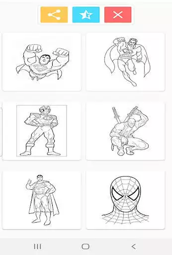 Play Superhero Coloring