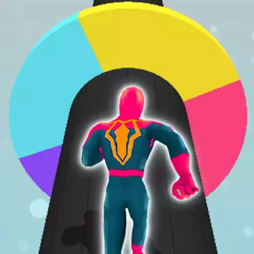 Play Superhero Color Run APK